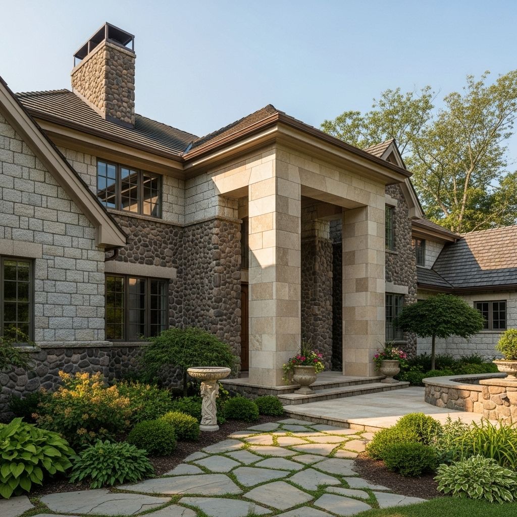 Elevate your facade with enduring masonry features that blend functionality and elegance.