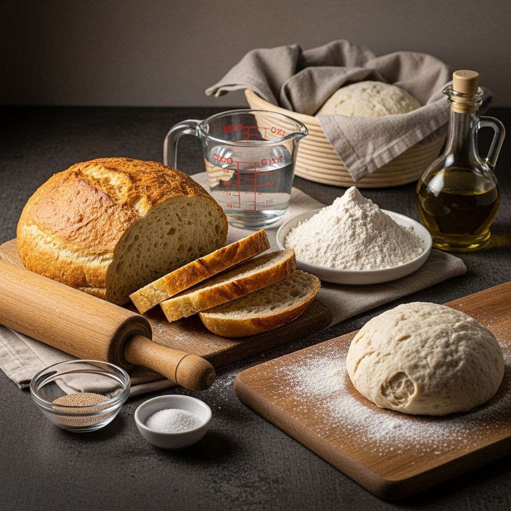 Achieve artisan-style crust and tender crumbs with a simple one-stage mixing method.