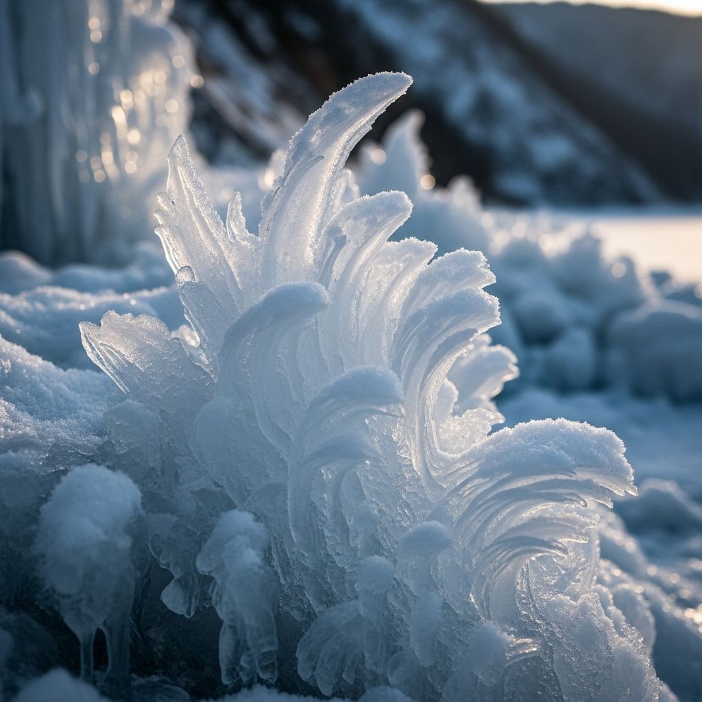 Explore nature’s weirdest icy wonders, from rare hair ice to whimsical ice pancakes, and discover the science behind these spectacular seasonal creations.