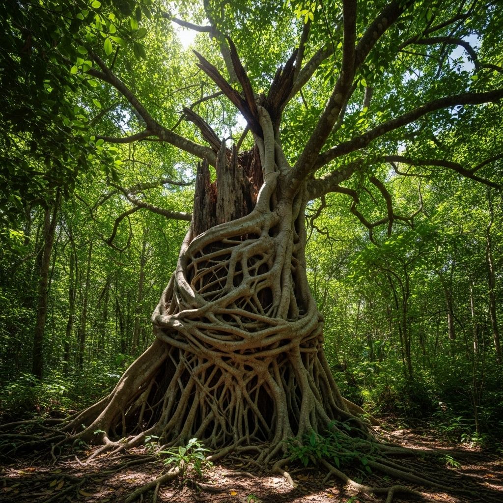 The Strangler Fig: Nature’s Ruthless Architect of the Rainforest Discover how the enigmatic strangler fig transforms forests, balances ecosystems, and tells a tale of survival and adaptation.