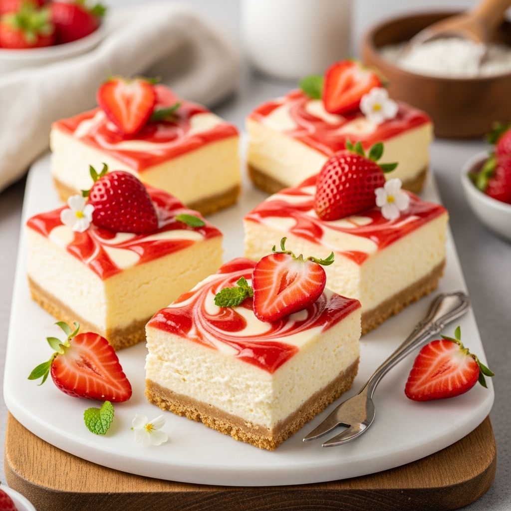 Buttery crust meets luscious cream cheese and fresh berries in every decadent bite.