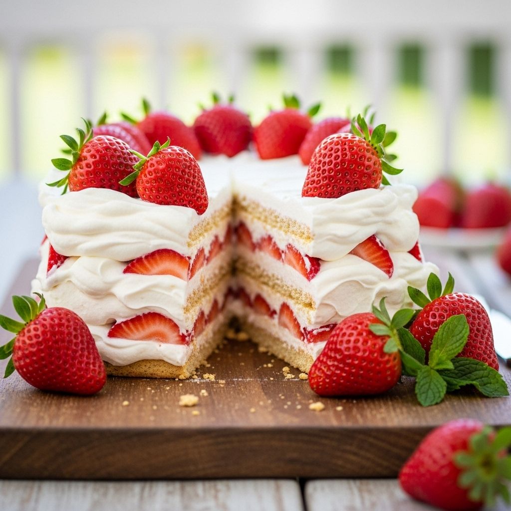 Chilled and creamy, this dessert delivers bright berry flavor with easy make-ahead prep.