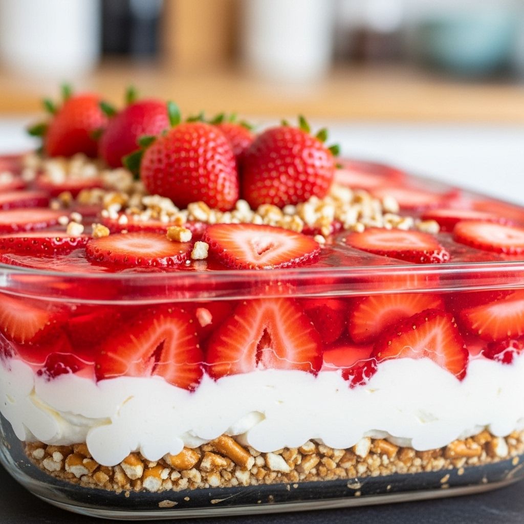 A retro-inspired layered treat that delivers crunch, creaminess, and fruity freshness.