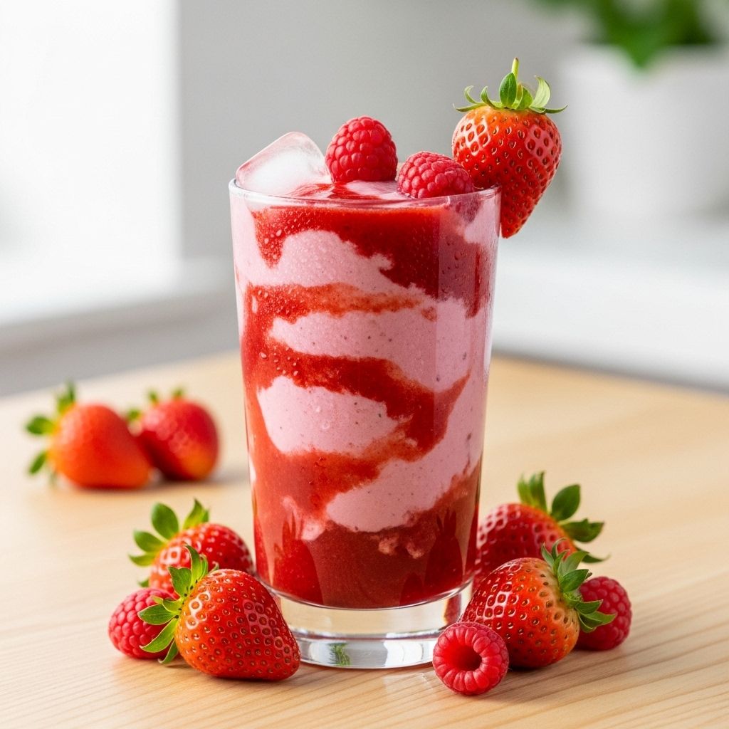 Discover a nutrient-packed strawberry raspberry smoothie with easy tips, ingredient swaps, health benefits, and expert advice for creamy, refreshing enjoyment.