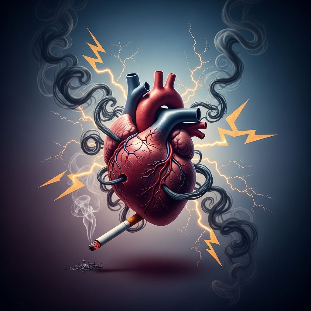Explore the connection between stress, smoking, and heart health, plus practical strategies for coping and quitting.