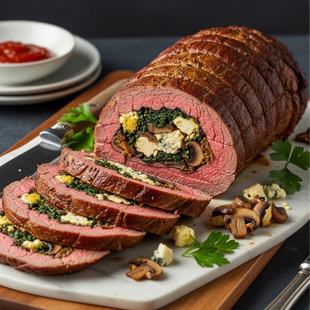 Melt-in-your-mouth filling brings rich flavor and celebratory flair to any roast.