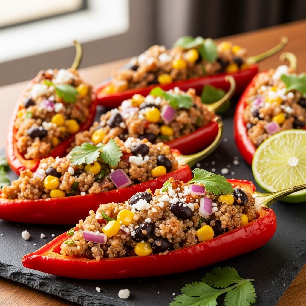 Discover how stuffed Fresno chiles offer a vibrant, nutritious update to stuffed peppers with bold flavors and easy prep.