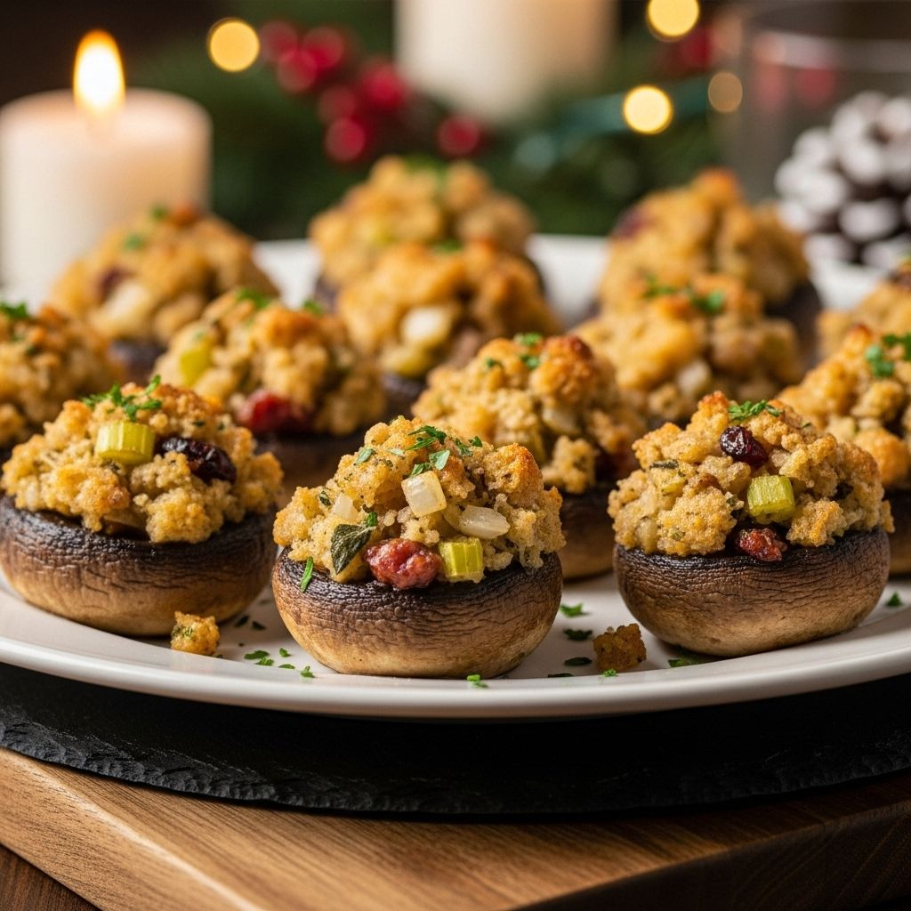 Bold bread filling meets creamy cheese and tart cranberries in every flavorful bite.