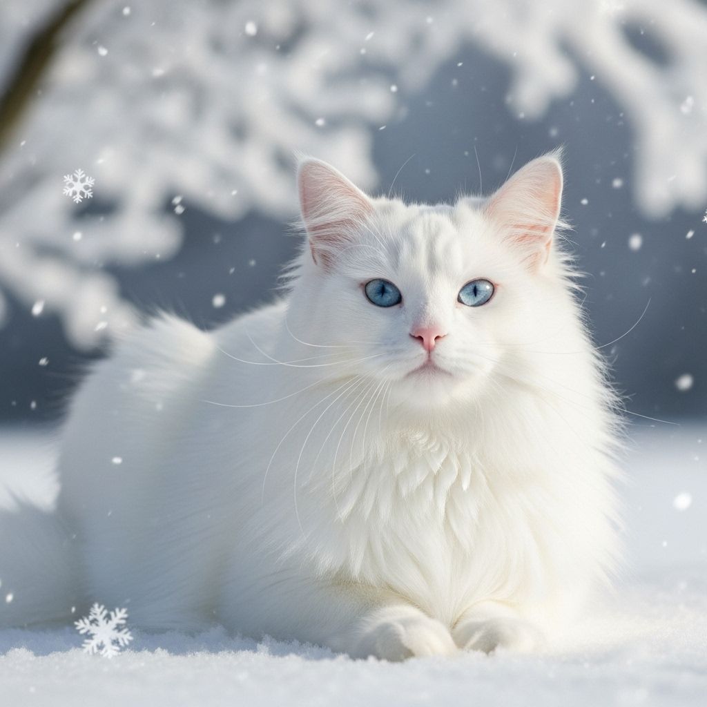 Discover the enchanting world of white cat breeds with their unique traits and personalities