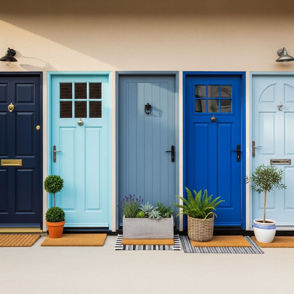 Stylish Blue Front Doors: Transform Your Entryway with Timeless Appeal Enhance your home’s entrance with color choices that boost curb appeal and invite warmth.
