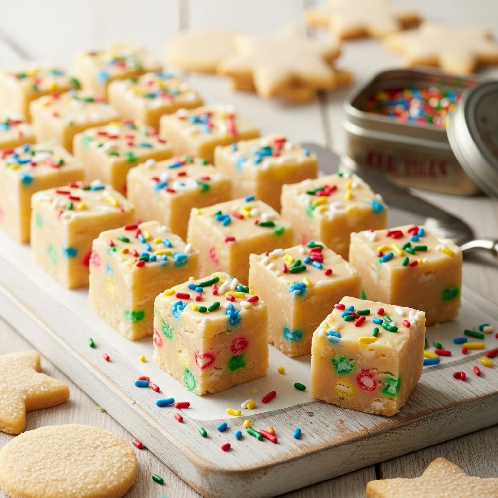 This creamy, handheld dessert sparkles with sprinkles and keeps fresh for gift giving.