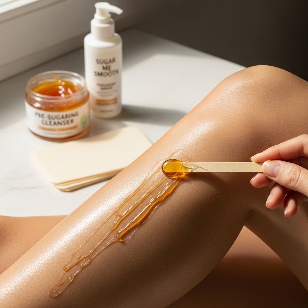 An in-depth review of Sugar Me Smooth’s natural, at-home sugaring kit—efficacy, tips, and everything you need to know.