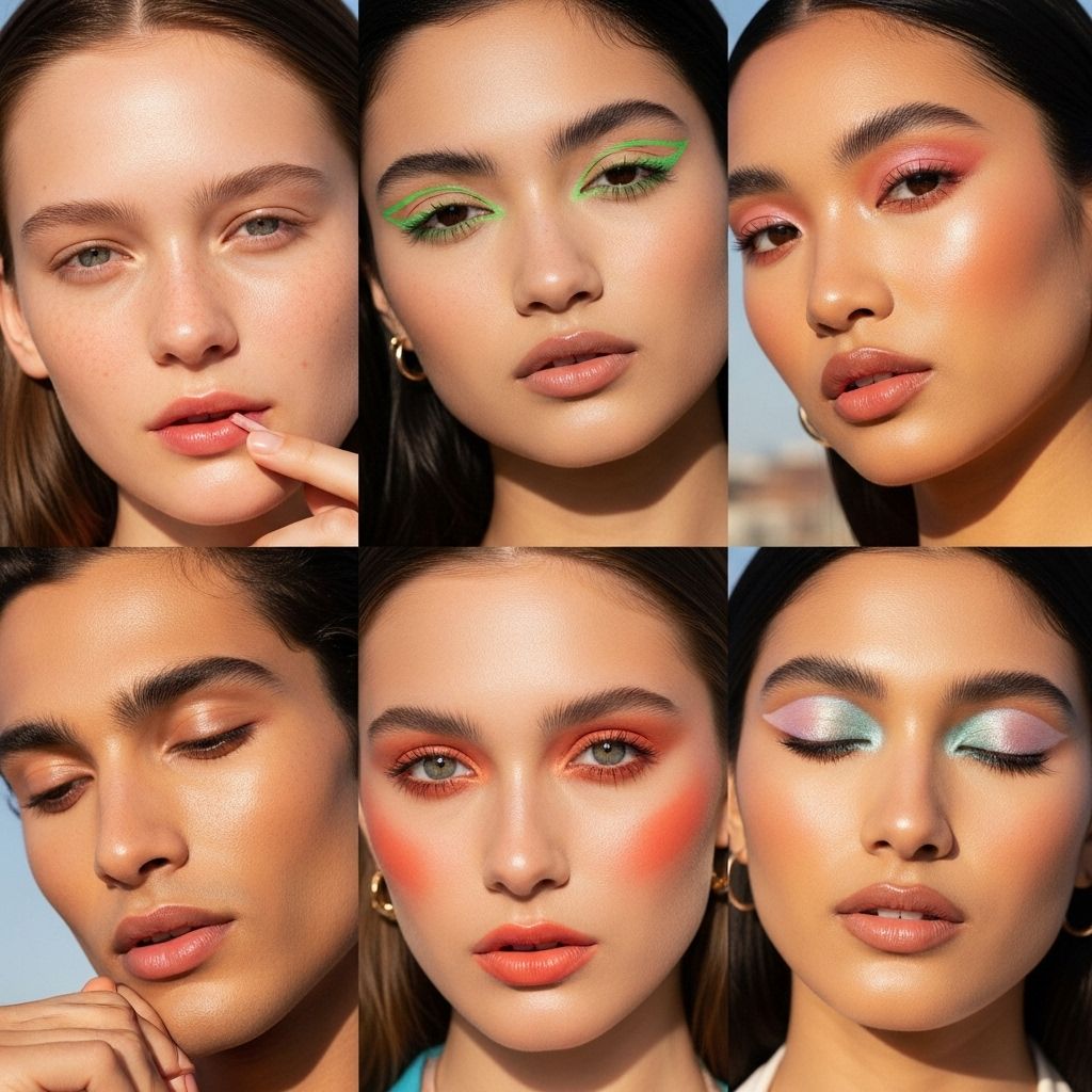 Dive into the boldest, brightest, and most easygoing makeup looks set to dominate Summer 2025—direct from runways and beauty experts.