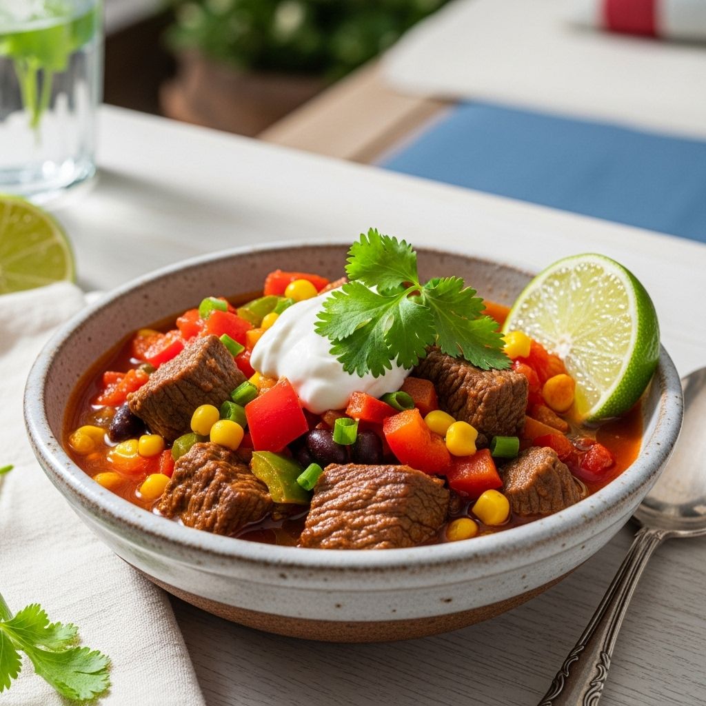 Garden vegetables bring bright flavors and lighter textures to a beloved comfort recipe.