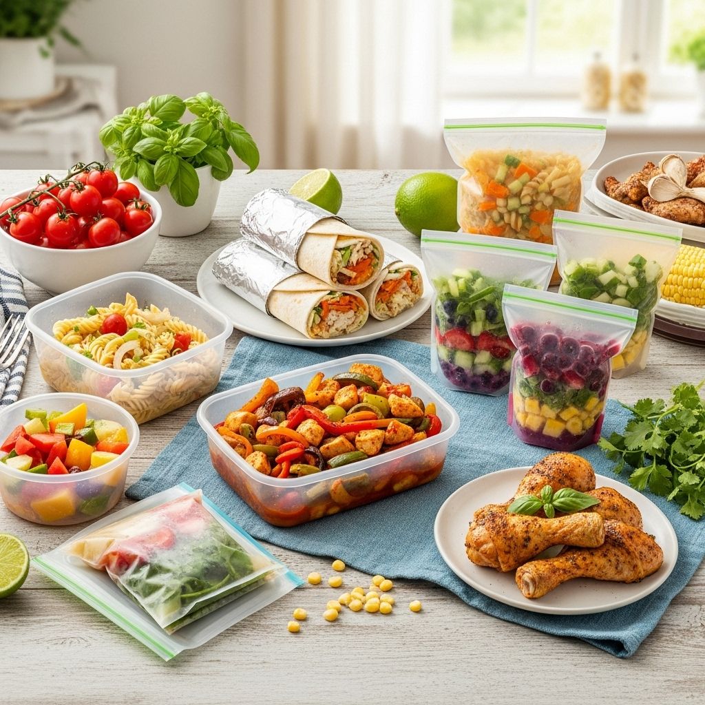 Summer Freezer Meals: Make-Ahead Recipes for Effortless Warm-Weather Dining Lock in peak-season produce and enjoy ready-to-serve dishes whenever hunger strikes.
