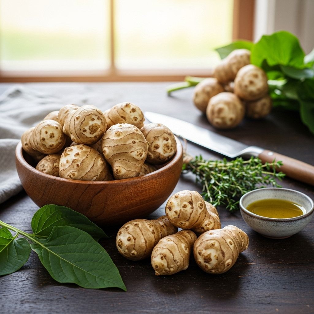 Discover the nutritional power, health benefits, and versatile uses of sunchokes, also known as Jerusalem artichokes, in your daily meals.