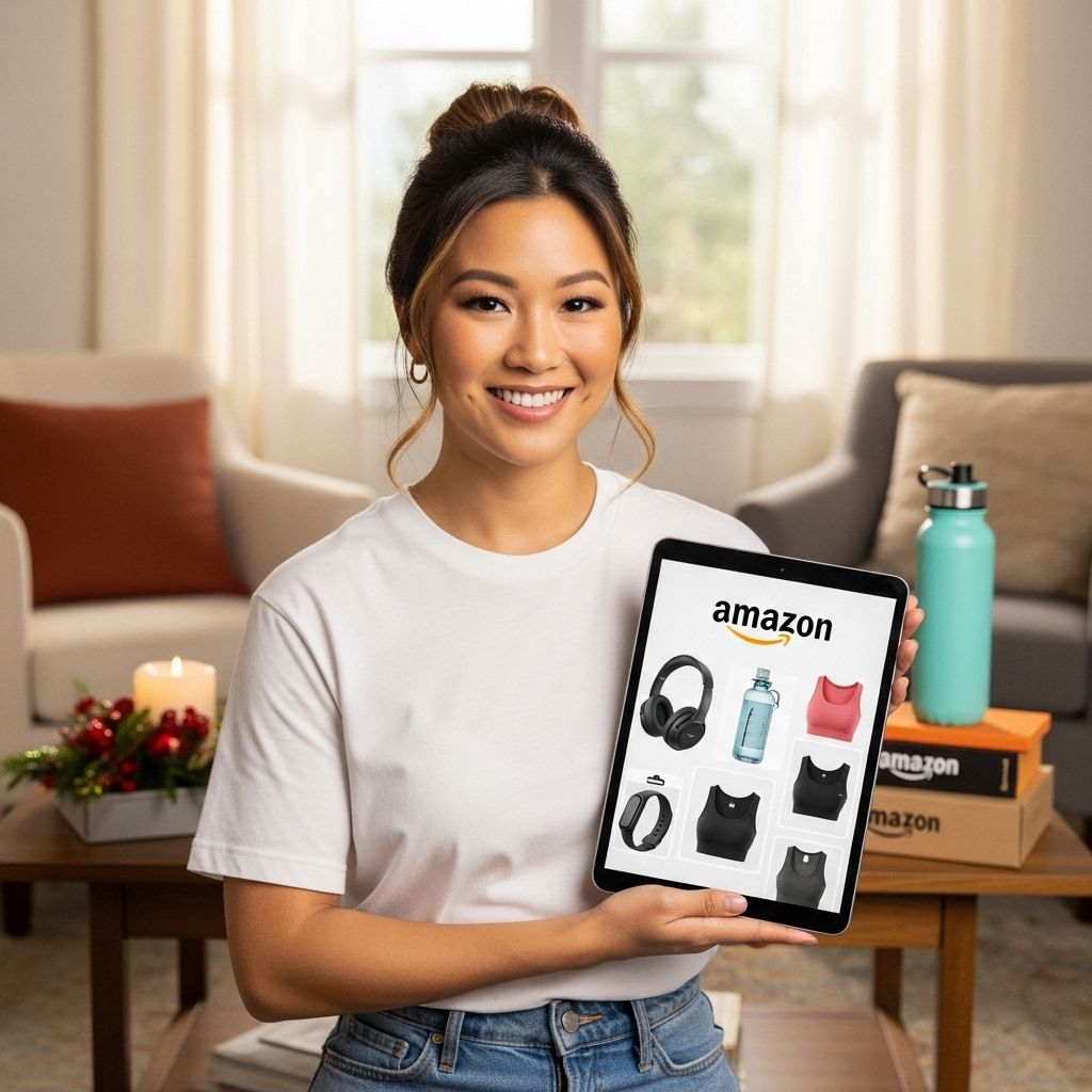 Olympic gold medalist Suni Lee shares her favorite Amazon picks for gifting and self-care, perfect for Black Friday and Cyber Monday.
