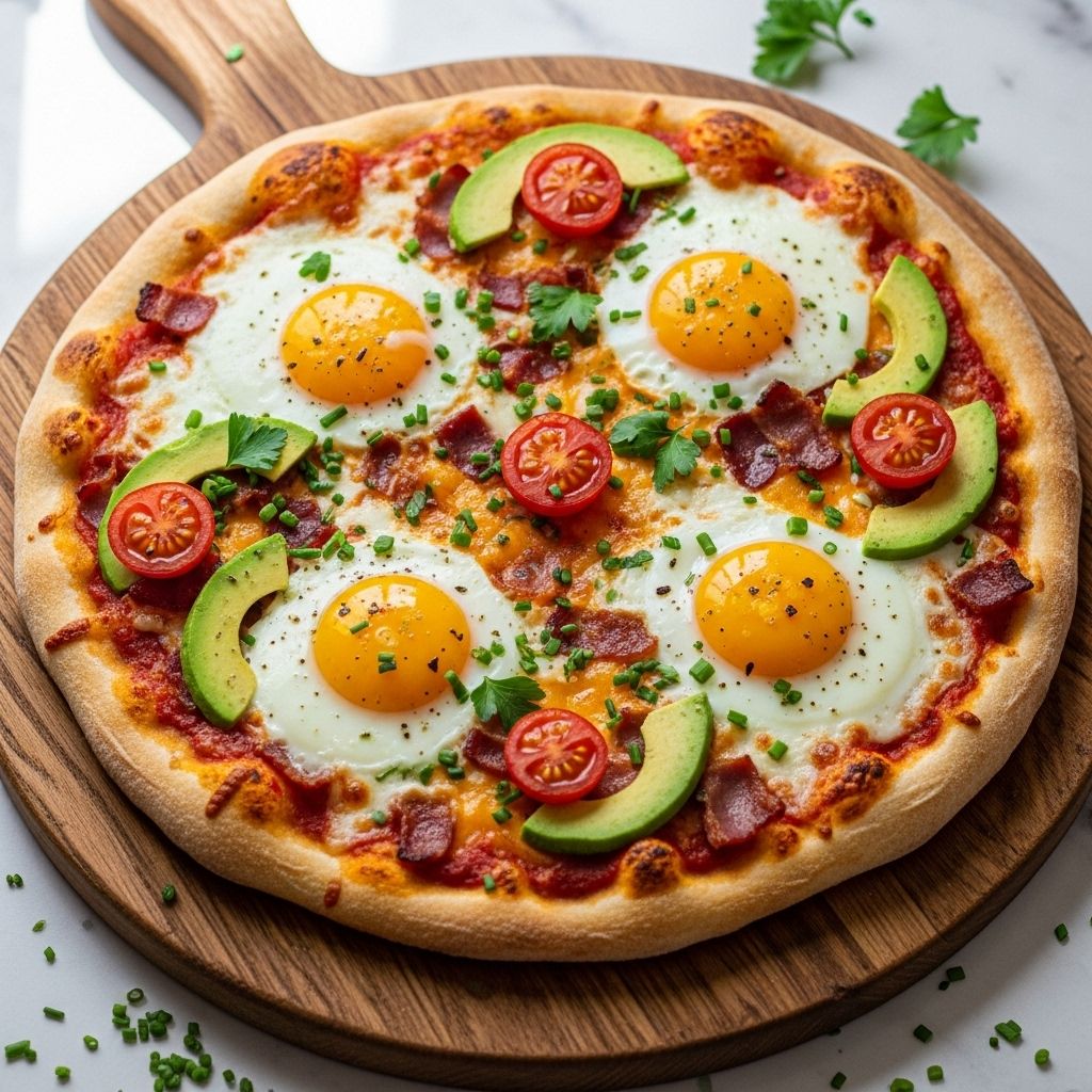 Elevate your mornings with this flavorful, easy-to-follow sunny-side-up eggs breakfast pizza recipe perfect for any time of day.