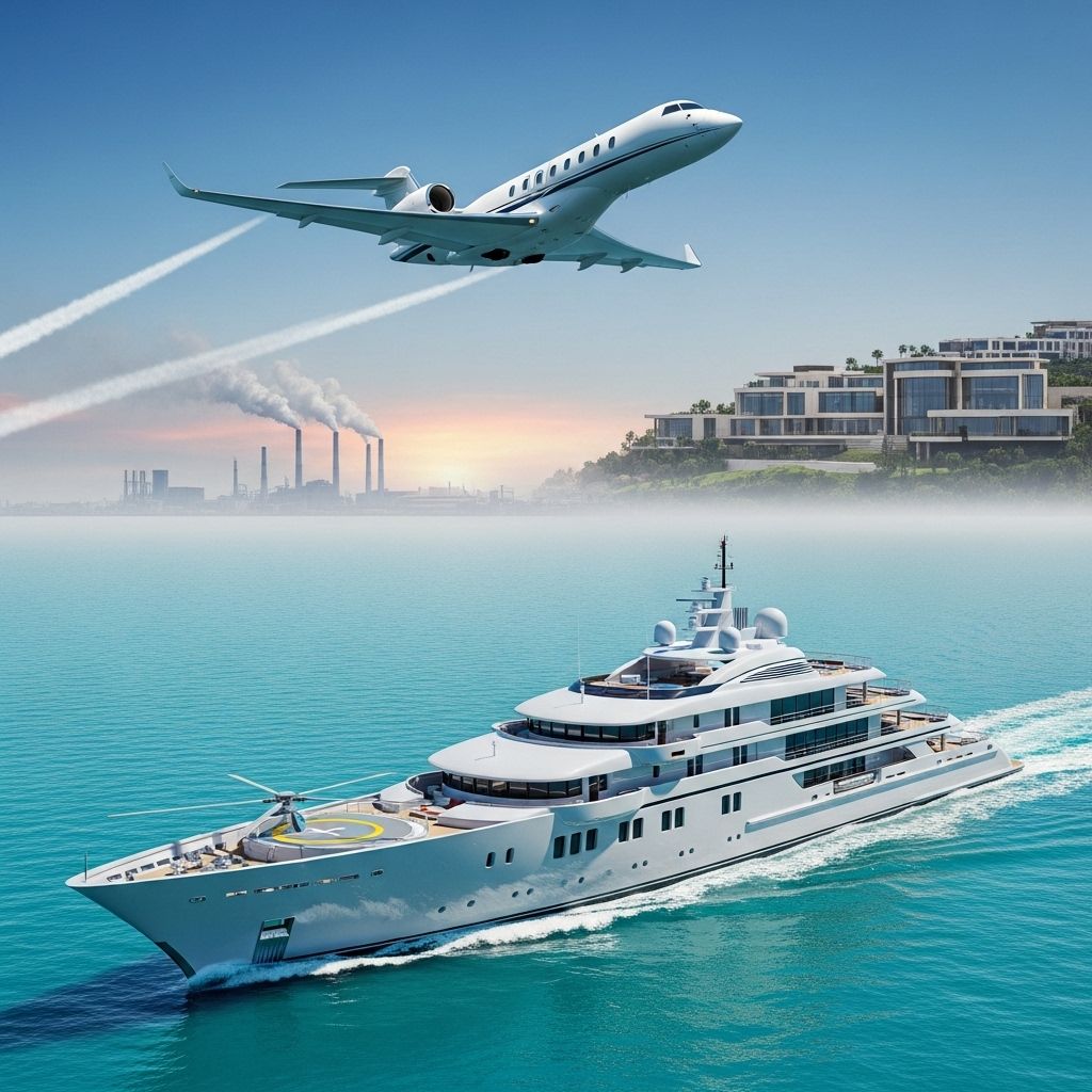 How the Super-Rich Are Driving the Climate Crisis: The Outsized Carbon Footprints of the World’s Wealthiest Examining why the world’s richest 1% produce so much more carbon—and what must change to address climate inequality.