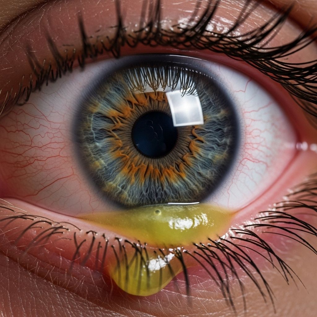 A thorough guide to suppurative conjunctivitis, its symptoms, causes, complications, diagnosis, and optimal treatment approaches for all ages.
