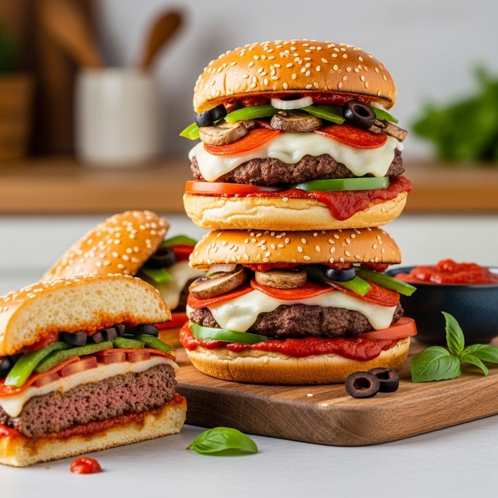 A gooey, saucy creation that blends classic flavors into one unforgettable feast.