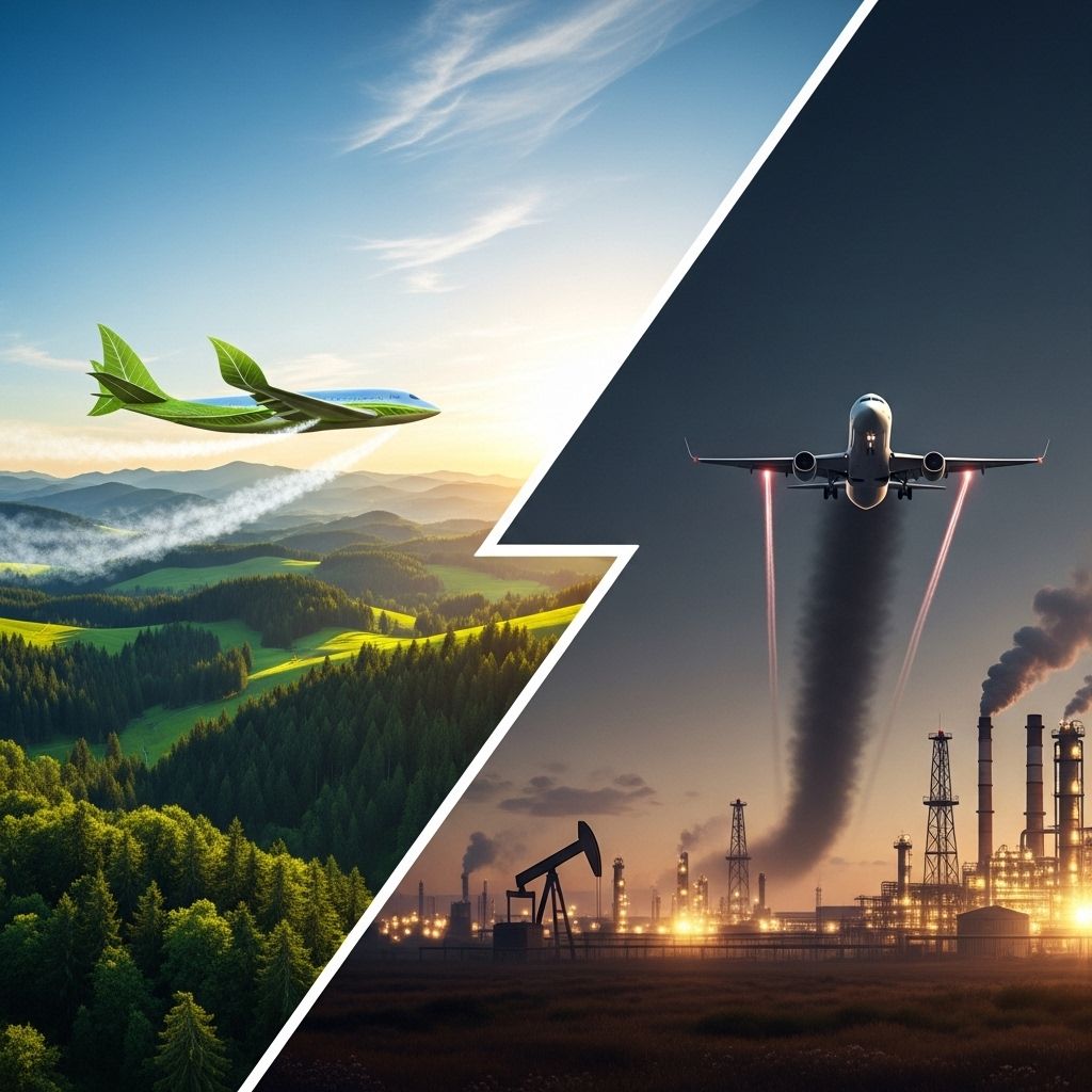 Why Sustainable Aviation Fuel Isn’t Winning Against Cheap Fossil Jet Fuel As air travel seeks greener skies, expensive production and cheap fossil fuels slow sustainable aviation fuel's breakout.