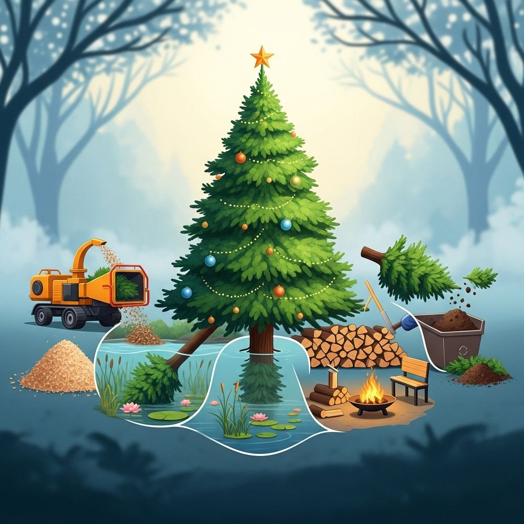 12 Sustainable Ways to Dispose of Your Old Christmas Tree Discover eco-friendly disposal methods for your Christmas tree, giving it a second life and minimizing holiday waste.