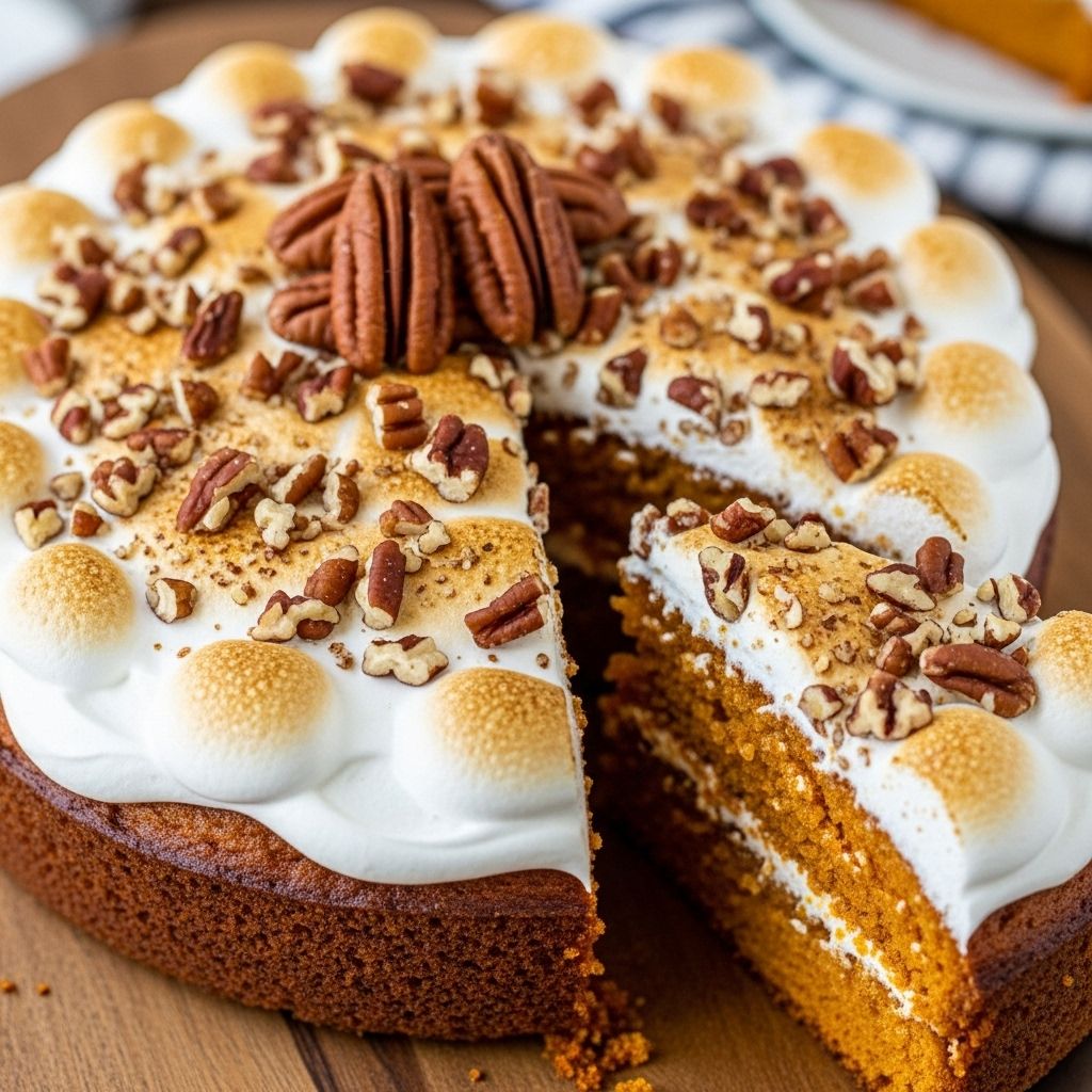 This comforting dessert captures fall nostalgia with a rich, creamy twist.