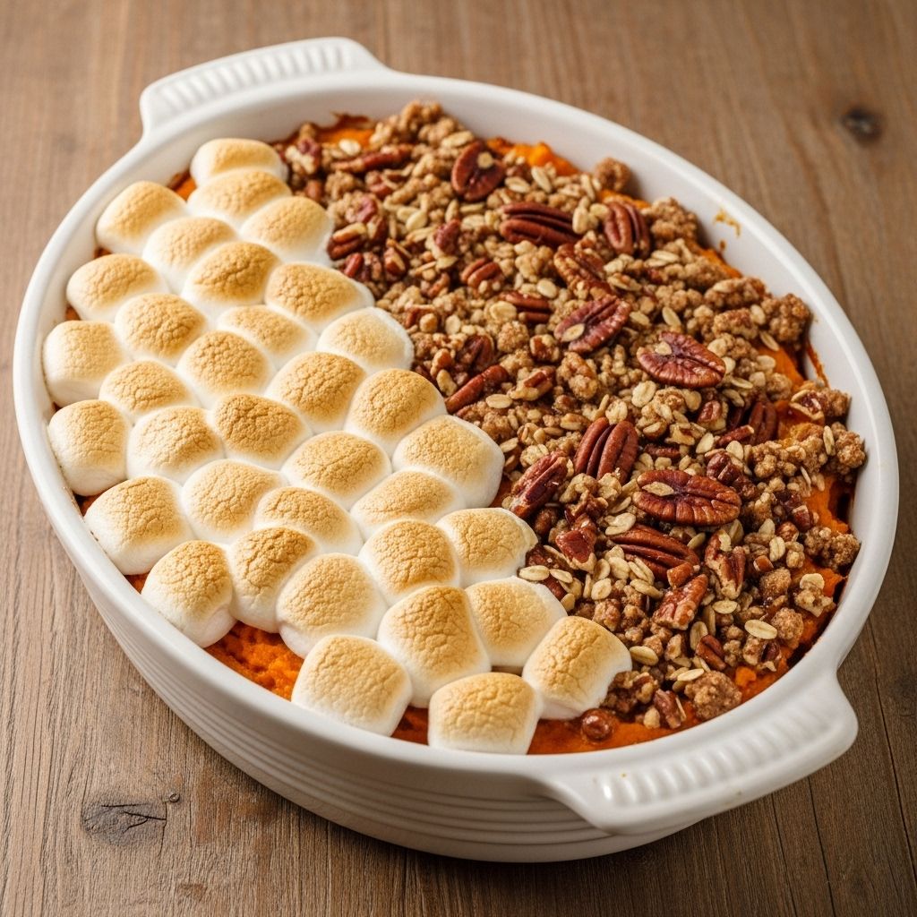 A perfect harmony of creamy sweetness and buttery crunch in every forkful.