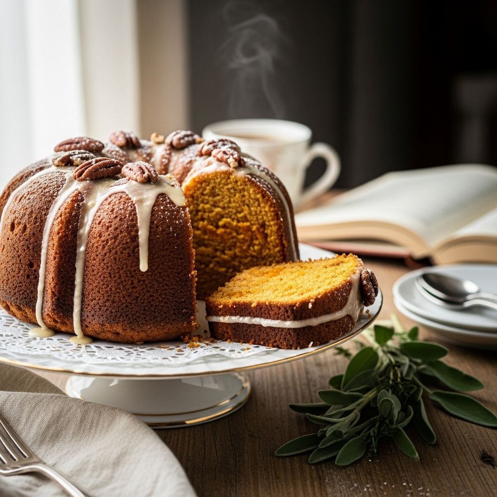 Sweet Potato Pound Cake: A Southern Classic Rich in Flavor and Tradition A blend of warming spices and pecan crunch creates an unforgettable fall treat.