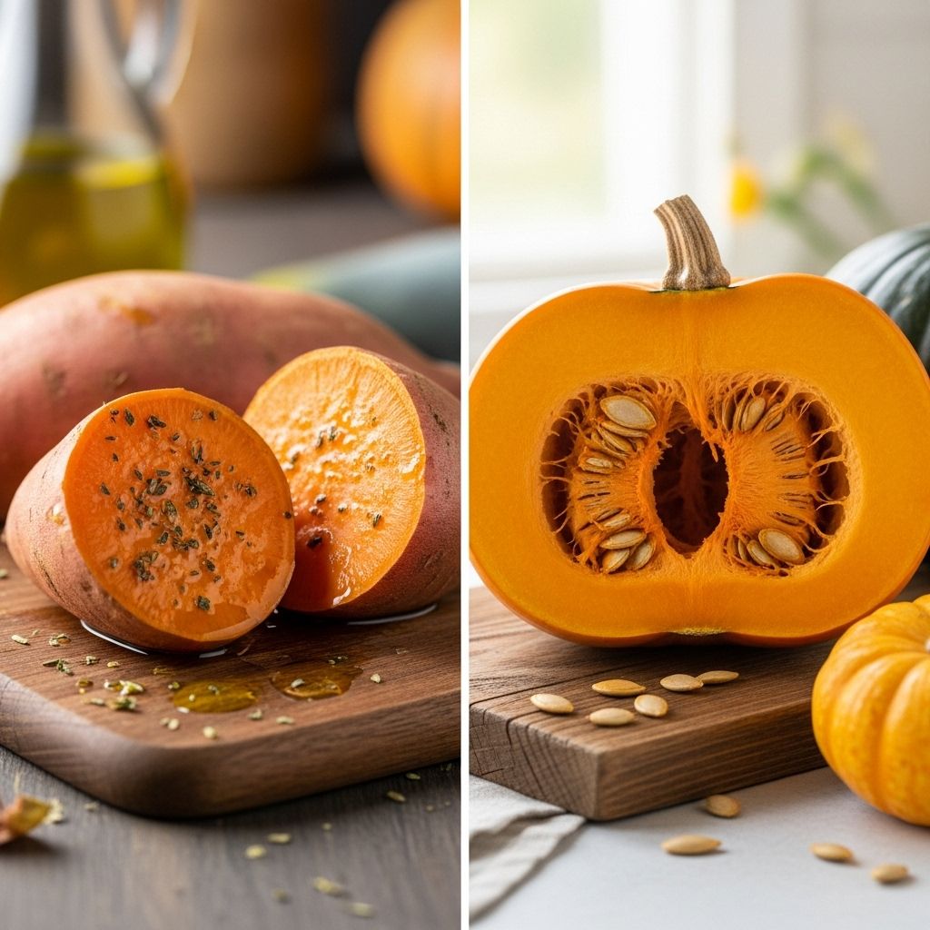 Explore the nutritional, health, and culinary differences between sweet potatoes and pumpkins—and discover which comes out on top.