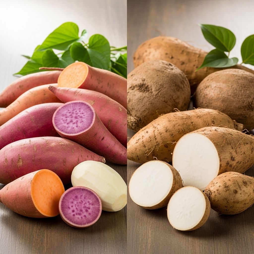 Sweet Potatoes vs. Yams: Myths, Facts, and Health Benefits Uncover the hidden traits that set these two beloved tubers apart.