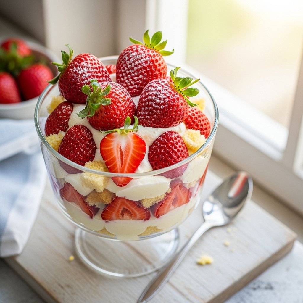This sugar-and-vanilla soak magnifies berry flavor into a glossy, unforgettable sauce.