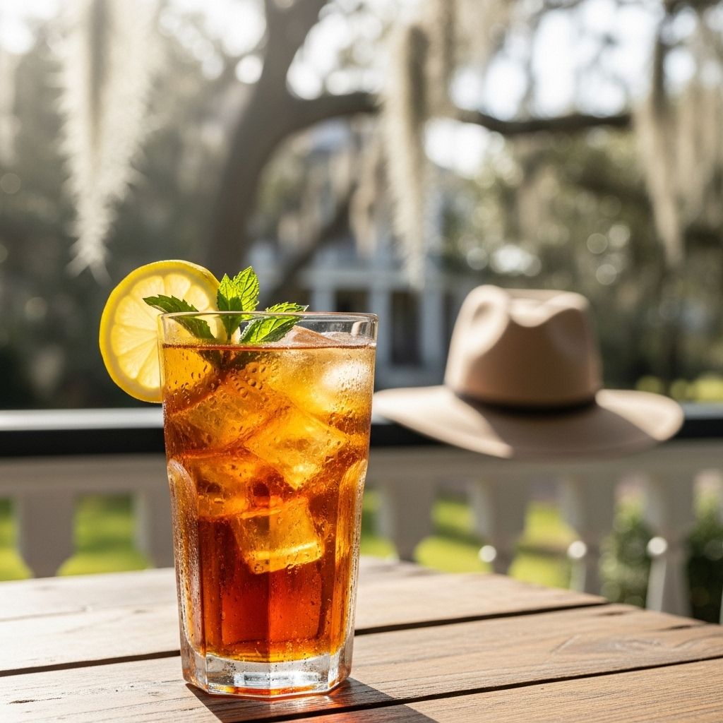 An iced beverage born of heat, hospitality, and sugar that became a beloved ritual.