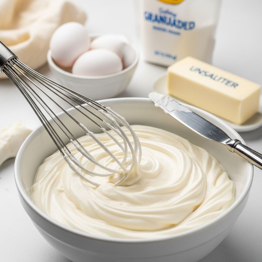 A light, stable topping that enhances each bake with balanced sweetness and smooth finish.