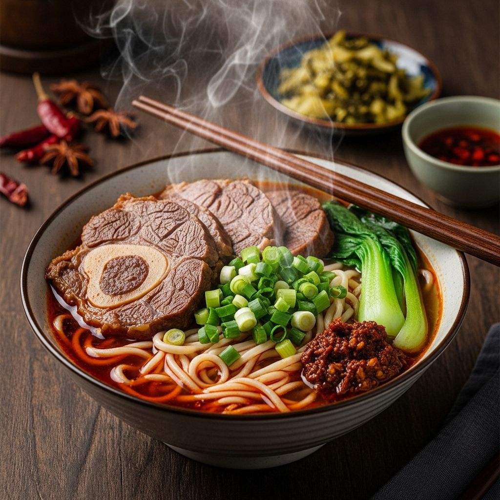 Taiwanese Beef Noodle Soup: A Deep Dive Into Taiwan’s Beloved Comfort Food Spice layers and tender beef deliver deep comfort.