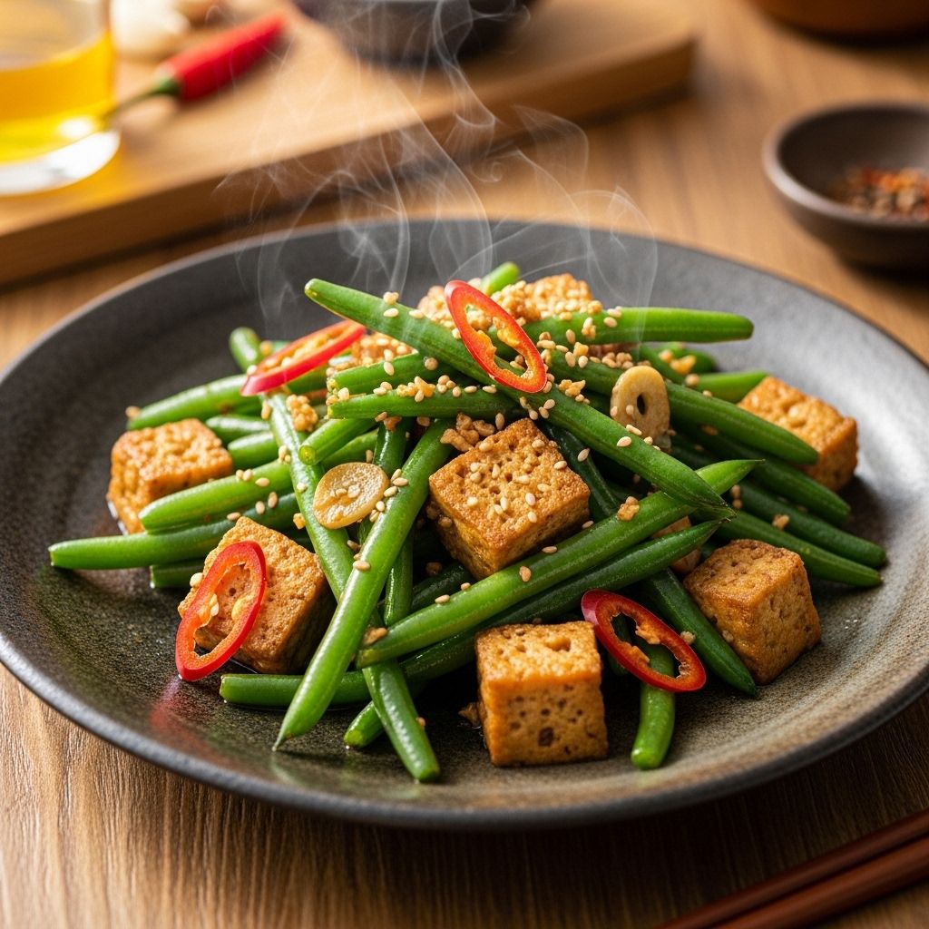 Master the art of searing fresh veggies and seasoned tofu for a truly savory meal.