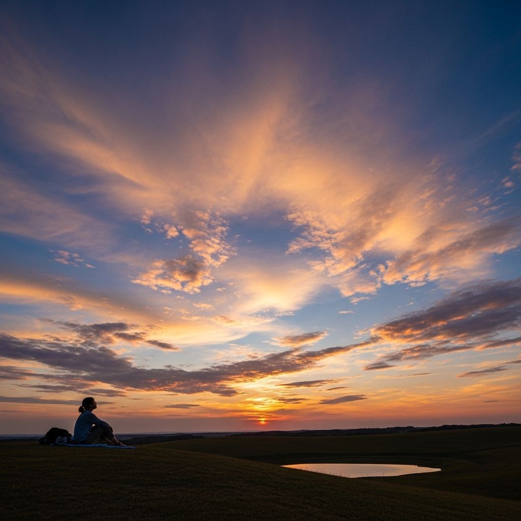 Rediscover the benefits of slowing down and observing clouds—an accessible, mindful activity promoting creativity and well-being.