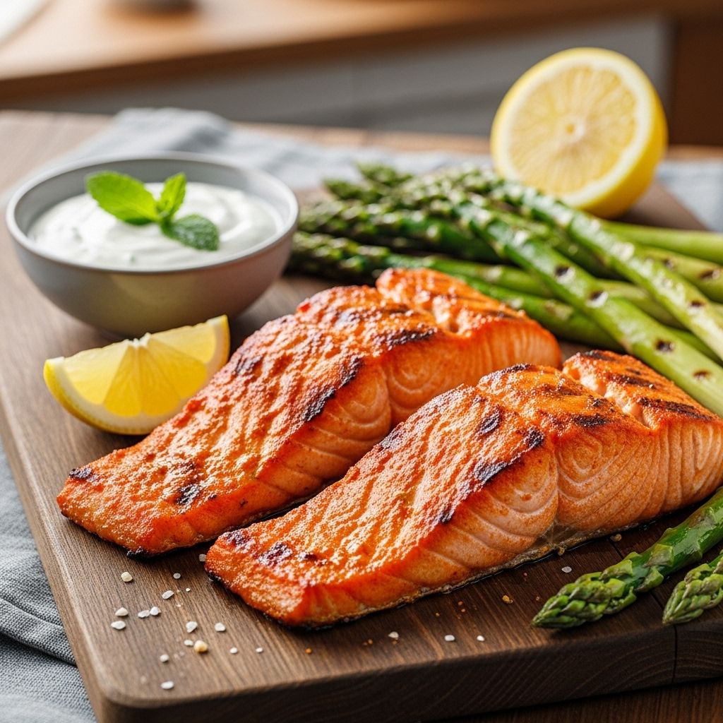 A simple yogurt marinade brings vibrant spice and smoky char to every bite.