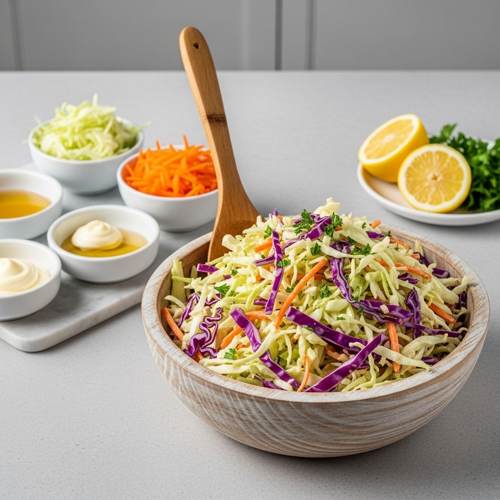 Bright vinaigrette and crisp veggies combine for a side that enhances any meal.