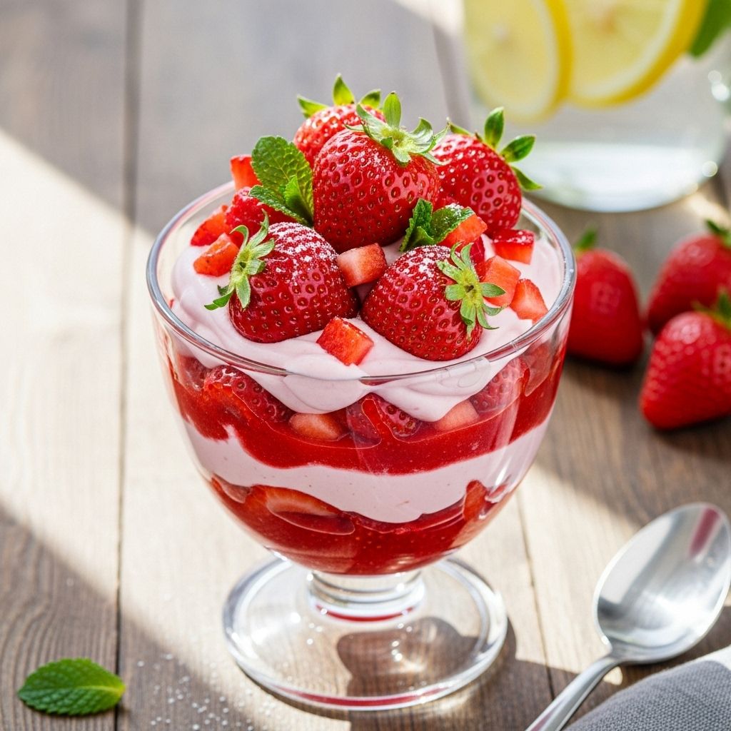 A luscious mix of tangy yogurt and sweet berries that elevates effortless entertaining.