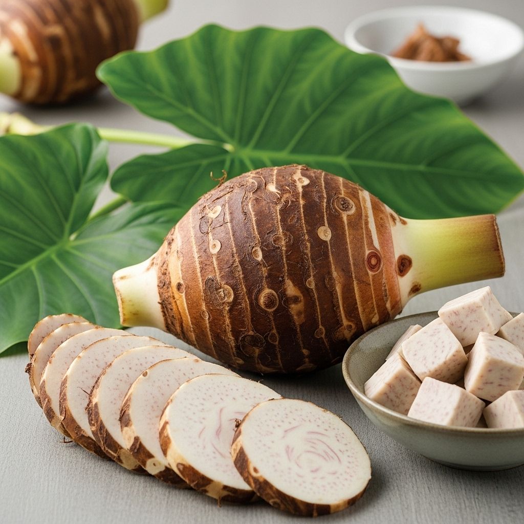13 Remarkable Health Benefits & Uses of Taro Vegetable A creamy root that fuels meals with fiber-packed nourishment and simple cooking guidance.