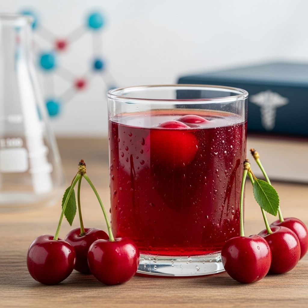 Discover the science behind tart cherry juice’s health benefits, from sleep and inflammation to exercise recovery and heart health.
