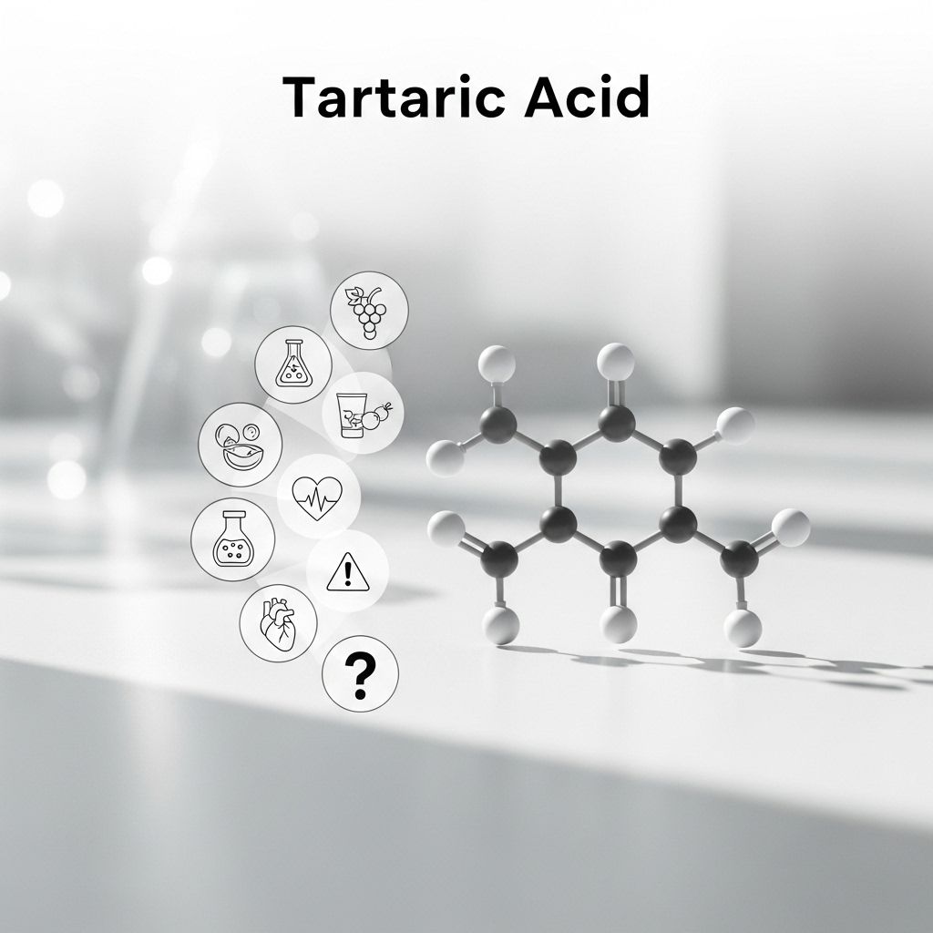 Tartaric Acid: Benefits, Uses, and Side Effects in Food, Health, and Skincare A versatile organic acid that supports digestion, skin renewal, and food preservation.