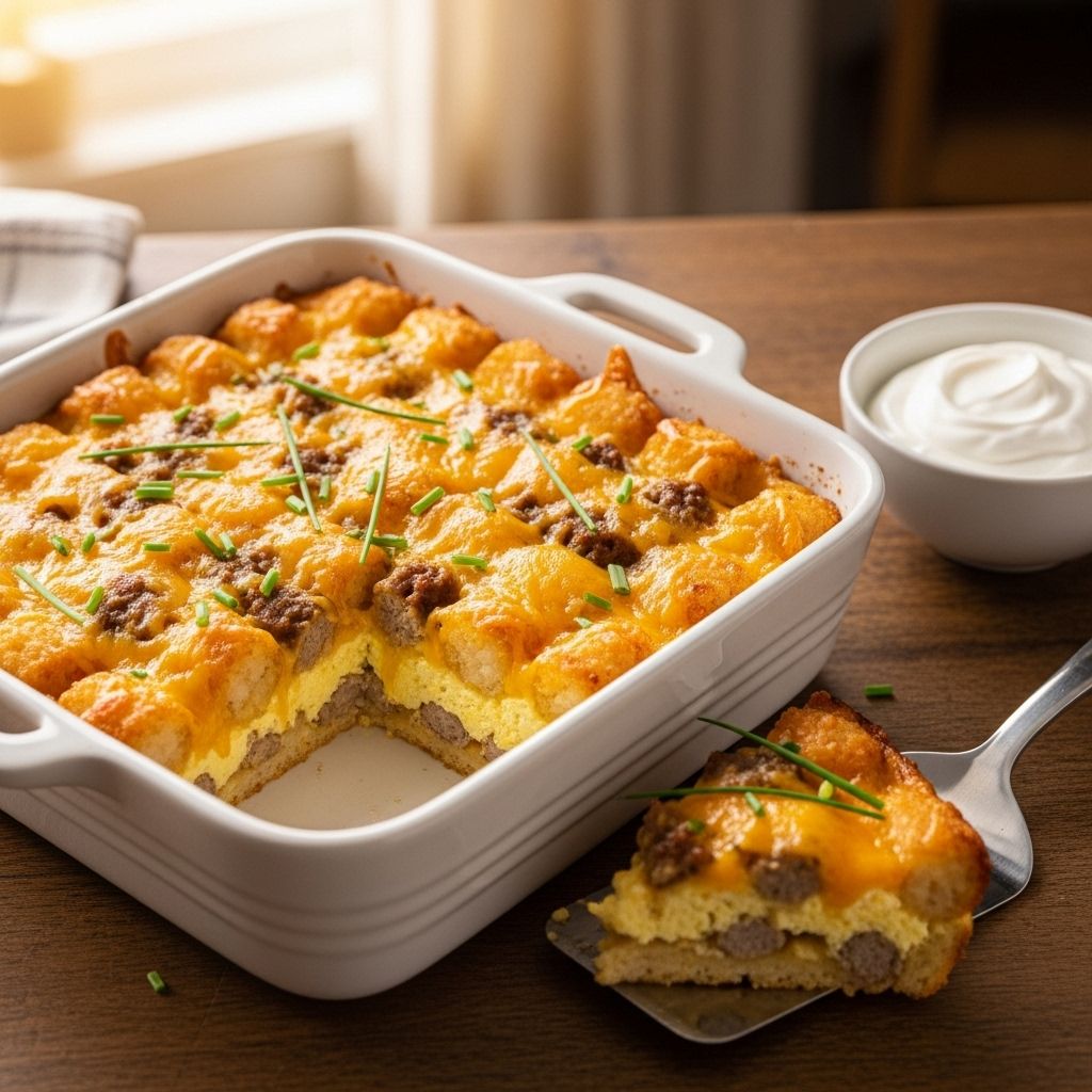 Prep ahead for a crowd-pleasing morning bake that’s crispy, cheesy, fully customizable.