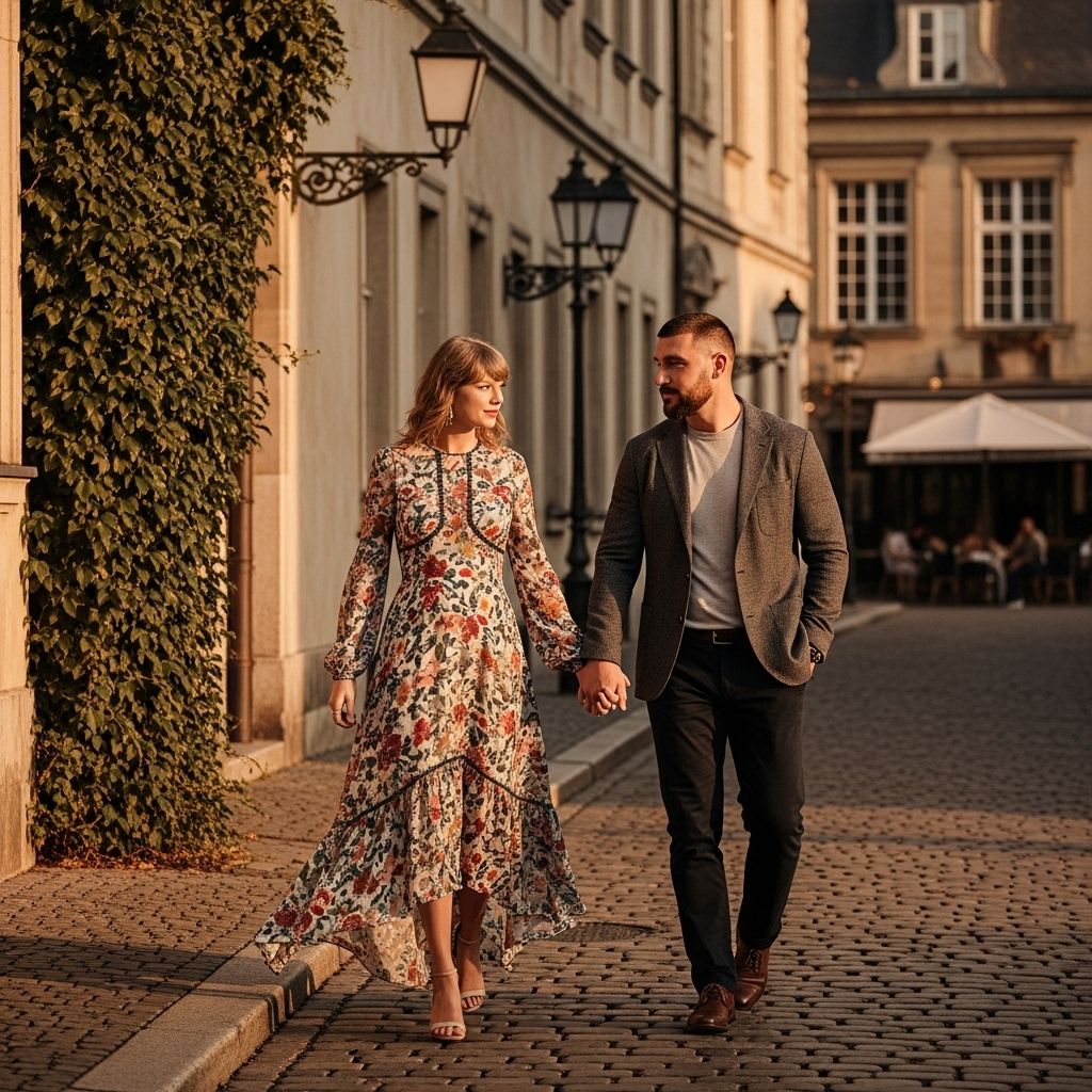 Taylor Swift’s latest Dôen set revives romantic vintage florals and sets the blueprint for effortless summer style with subtle luxury and practical appeal.