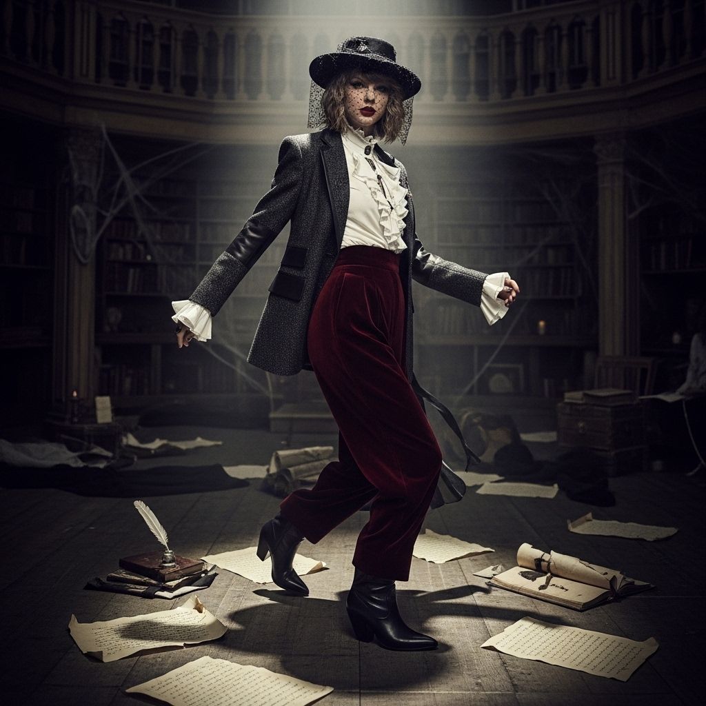 Explore every iconic look and aesthetic from Taylor Swift’s Tortured Poets Department era, including detailed outfit breakdowns and wearable style tips.