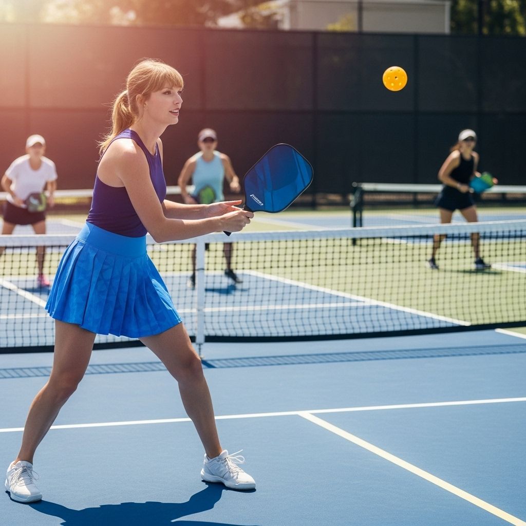 Discover why Taylor Swift’s lilac pickleball skort took the internet by storm and how you can capture her style on and off the court.