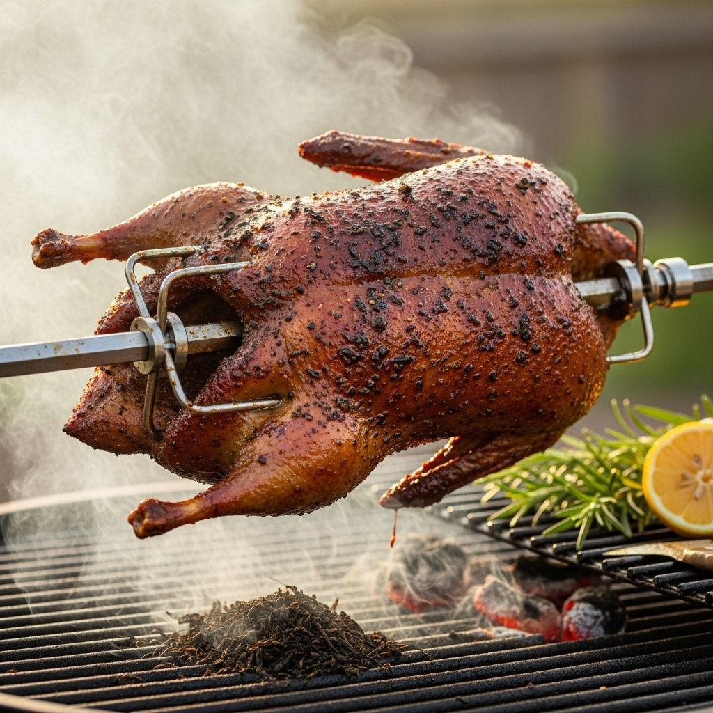 Transform your outdoor feast with aromatic spices and perfectly crisped poultry.