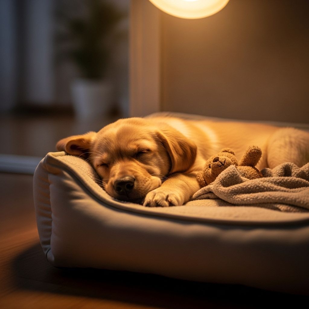 Calm routines and cozy spaces help quiet restless pups for more peaceful nights.